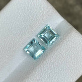 1.21 Carats Quality Aquamarine Pair